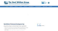 Desktop Screenshot of nealwhittengroup.com